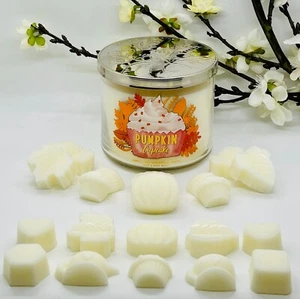 Bath and Body Works Calabaza Cupcake Cera Derretida / Tartas Paquete de 10 - Imagen 1 de 2