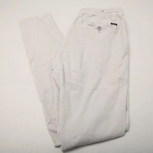 Faherty Pants Mens Large Essential Drawstring Mariner Gray Elastic Waist Slim - Picture 1 of 17