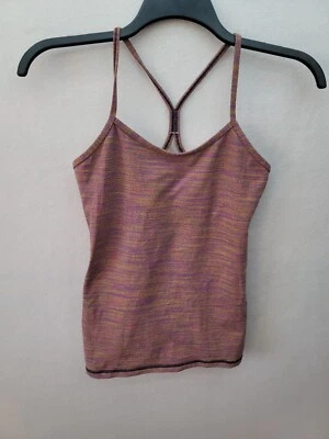 Camiseta sin mangas Lululemon espalda en Y para mujer 8 Wee from the Space Power vintage rosa yoga Foto 1 de 4