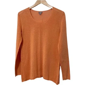 Suéter de lino para mujer J Jill Talla S Ligero Negocios Casual Oficina Trabajo Otoño - Imagen 1 de 4