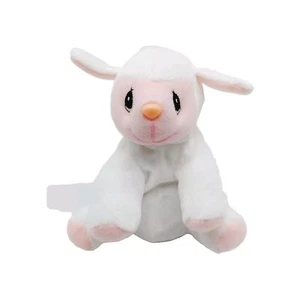 Enesco Lamb Plush Bean Bag Stuffed Sheep 5" Precious Moments Tender Tails 1997 - Picture 1 of 9