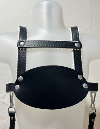 SILVER CROSS BALMORAL KENSINGTON PRAM NAVY BLUE LEATHER OVAL HARNESS REINS SET