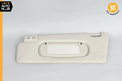 03-06 Mercede R230 SL500 SL55 AMG lado izquierdo del conductor parasol gris OEM Foto 1 de 4