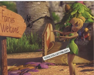 MAE WHITMAN "TINKERBELL" IN PERSON SIGNED 8X10 COLOR PHOTO 1 COA "PROOF" - Picture 1 of 2