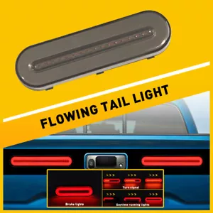 Motorcycle LED Running Brake Stop Turn Signal Light Tail Bar For Flowing UTV ATV - Picture 1 of 10