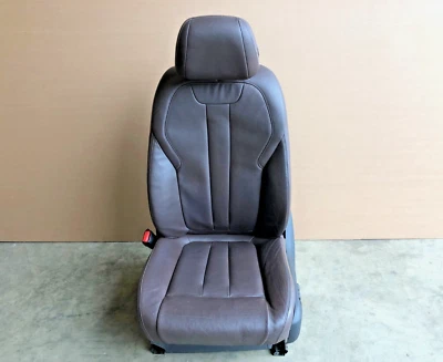 2014-2018 BMW X5 F15 Front Driver Left Seat Assembly Mocha 1255 OEM - Image 1 of 4