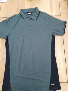 Dickies Mens Polo Shirt 2XL Deep Black Grey Workwear Classic Casual - Picture 1 of 9