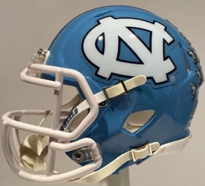 NORTH CAROLINA TAR HEELS ORANGE BOWL CUSTOM MINI RIDDELL FOOTBALL HELMET - ANY - Picture 1 of 12