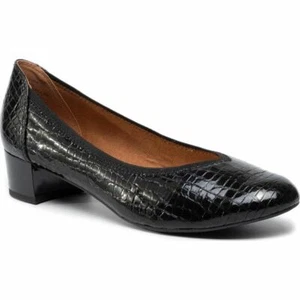 Womens CAPRICE OnAir Technology Sole Office Black Low Heel shoes 22301 - Bild 1 von 6