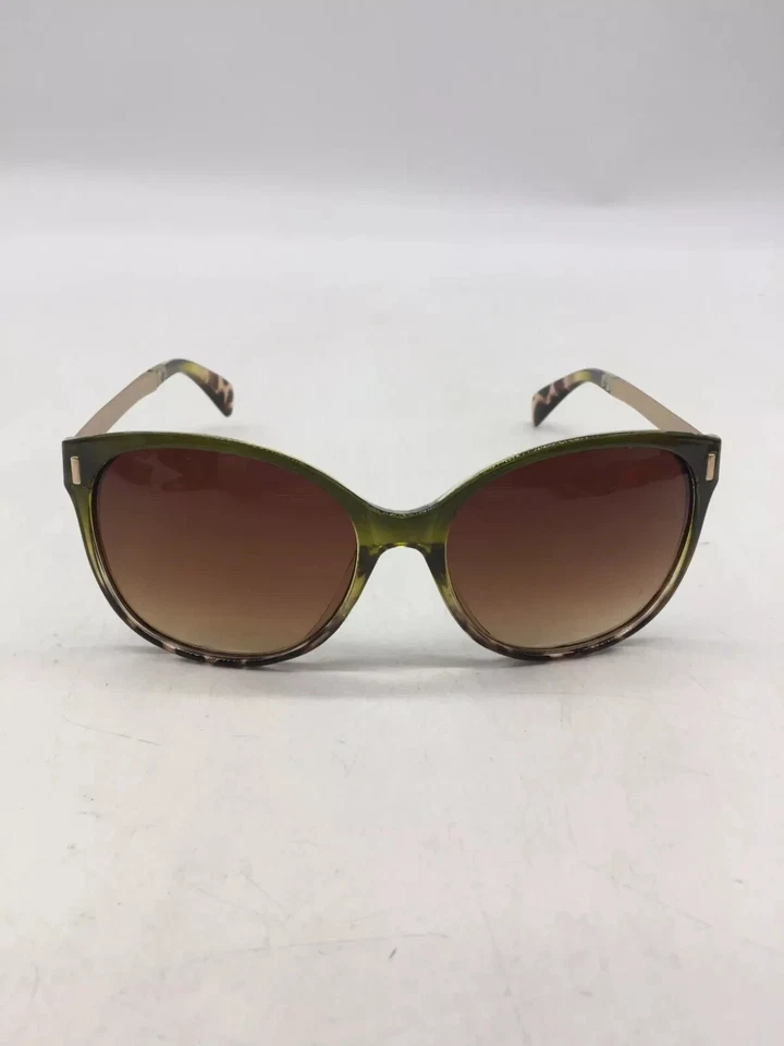 Gafas de sol Tahari TH657 marco oliva y tortuga lentes marrones Foto 1 de 4