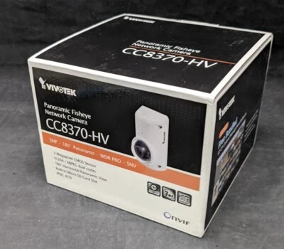 Cámara de seguridad panorámica ojo de pez de 3 MP IP66 - VIVOTEK CC8370-HV Foto 1 de 4