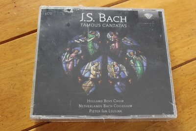 HOLLAND BOY CHOIR - BACH FAMOUS CANTATAS (CD, 5 DISC) [NEW SEALED] RIP IN SEAL - Image 1 of 4