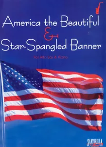 Star Spangled Banner & America the Beautiful for Alto Sax & Piano - Picture 1 of 1