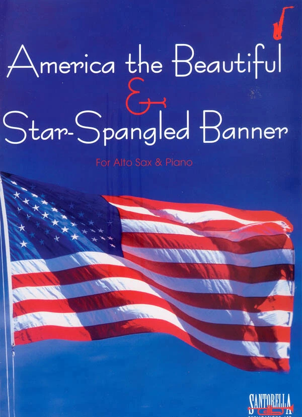 Star Spangled Banner & America the Beautiful for Alto Sax & Piano  - Image 1 of 1