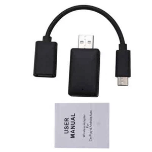 Adaptador receptor inalámbrico CarPlay 2 en 1 USB Plug and Play para cable de fábrica - Imagen 1 de 12