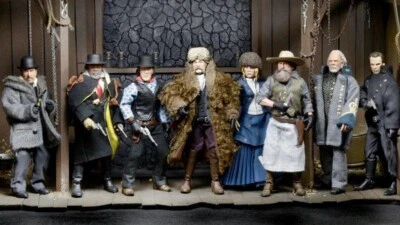 NECA HATEFUL EIGHT 8 Lot Collectible Action Figures NEW Original package - Image 1 of 4