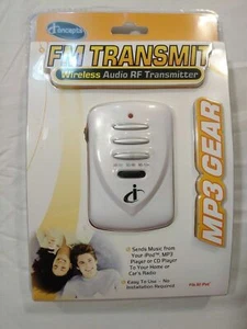 ICONCEPTS FM TRANSMIT WIRELESS AUDIO RF TRANSMITTER MP3 GEAR FITS ALL IPODS - Picture 1 of 4