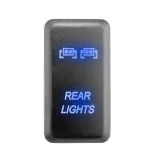 Rear Lights (Blue LED) Push Switch Button for Toyota Tacoma 2005-2011 - Picture 1 of 8