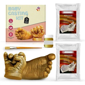 3D Baby Casting Kit Molding Powder for Hand Cast Foot cast, Newborn Baby - Picture 1 of 7