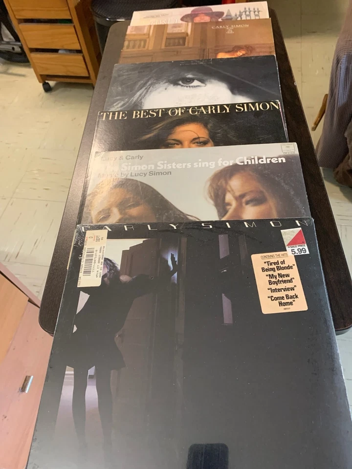 Carly Simon  Lot 5 Sing for Children(sealed) /Spoiled Girl (sealed) Vinyl LP - Image 1 of 1