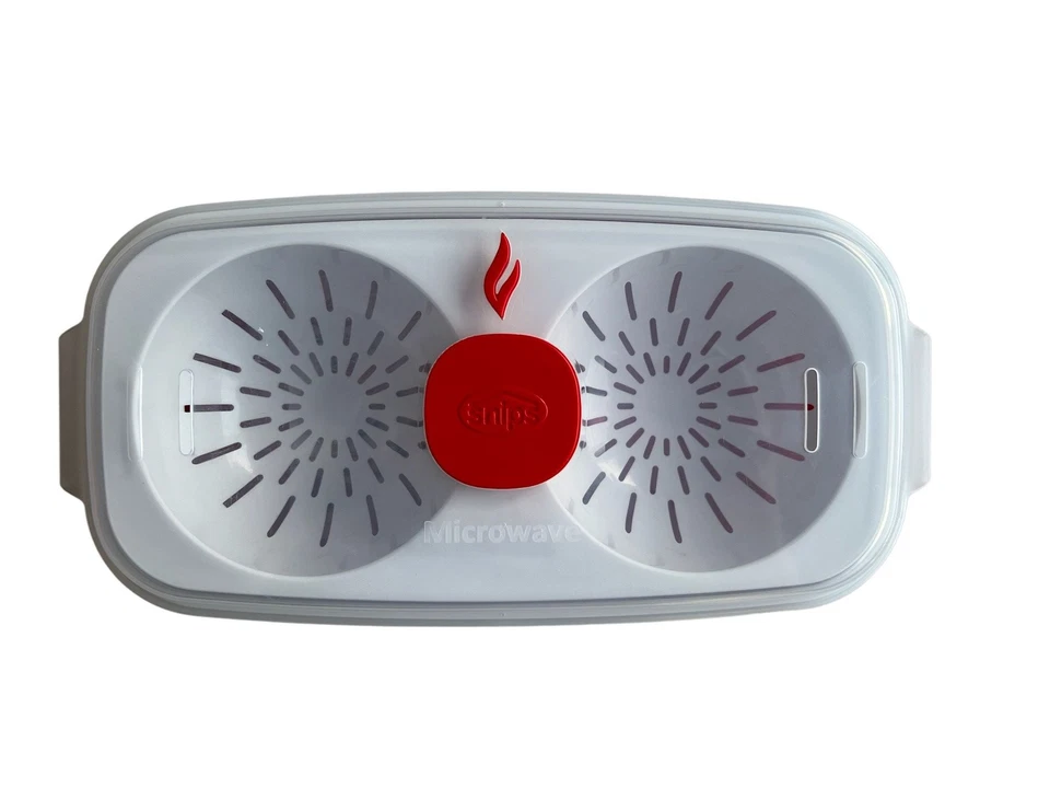 Snips TempoZero Mikrowellen Eierkocher rot für z. B. Omelette und pochierte Eier - Bild 1 von 3