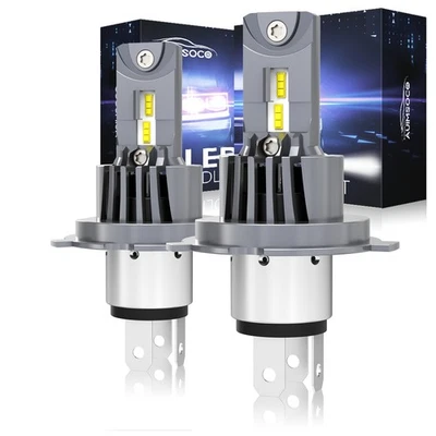 LED For Lexus LS400 1993-1997 2PCS Headlight Kit H4/9003 White Bulbs Hi Low Beam - Image 1 of 4