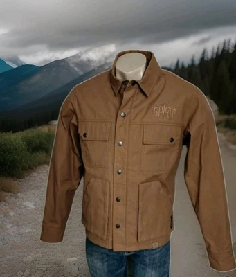 spirit Motors Hemdjacke Motorradjacke Canvas Gr.L - Bild 1 von 4