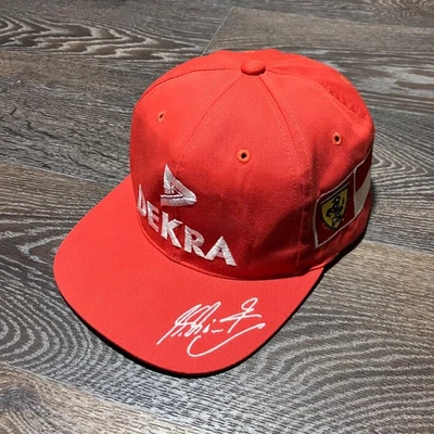 FERRARI F1 DEKRA Racing Team Michael Schumacher Vintage Formula 1 Cap One Size - Image 1 of 4