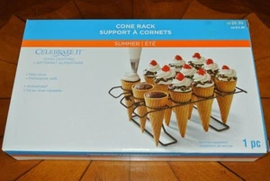 Porta Cono Gelato Supporto Celebralo Artigianato Alimentare Lavabile in Lavastoviglie - Foto 1 di 1