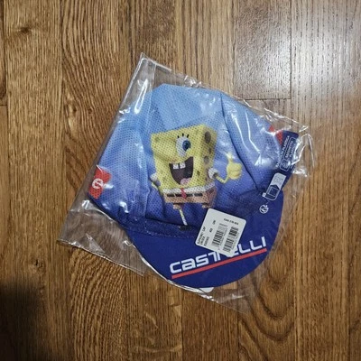Supreme SpongeBob SquarePants Castelli Cycling Hat|SS25|OS|Blue - Image 1 of 2