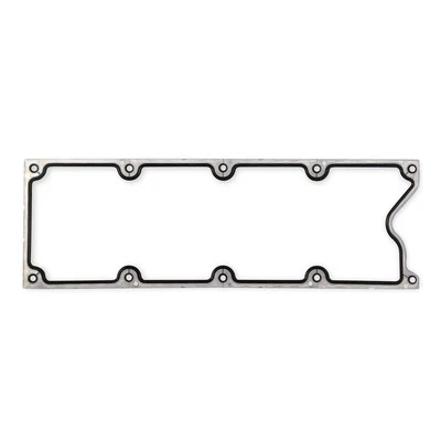 Mr Gasket Valley Cover Gasket 61020G; .100" Molded Rubber/Aluminum for LS1, LS6 - Image 1 of 4