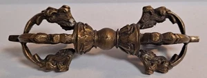Tibetan Vajra Or Dorge Buddhism Zen Spiritual Enlightenment - Picture 1 of 6