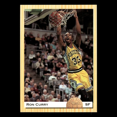 Ron Curry #23 1993-94 Classic Draft Picks Marquette Golden Eagles Basketball NBA - Image 1 of 3