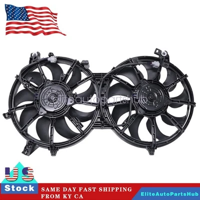 Radiator Cooling Fan For Nissan 370Z 2009-20 For INFINITI EX35 FX35 G35 G37 Q60 — 第 1/4 张图片