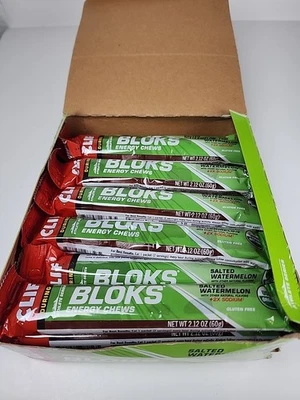 18 Packets Exp 12/26 Clif Bar Shot Bloks Energy Chews (Salted Watermelon) - Image 1 of 3