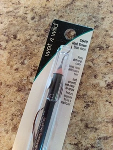 Vintage Wet N Wild Brow And Eye Liner Pencil Mink Brown C649 Original Package - Picture 1 of 5