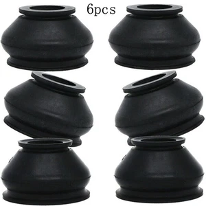 Tie Rod End Ball Joints Black HQ Rubber 6pcs Practical To Use High Quality - Picture 1 of 12