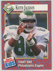 1991 Sports Illustrated for Kids Insert #311 Keith Jackson Philadelphia Eagles - Picture 1 of 2