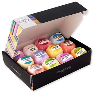 Bath Bombs for Women Relaxing Bath Bomb Gift Set All Natural Bathbombs - Picture 1 of 7