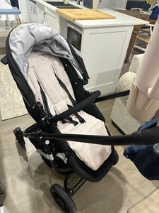 2024 Valco Baby Snap Ultra P Pram/Stroller - Coal Black - Like New + Extras - Picture 1 of 3