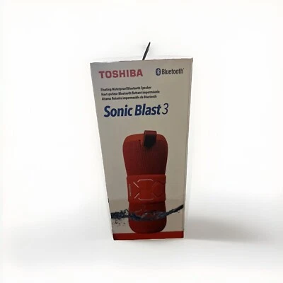 Altavoz Bluetooth Toshiba rojo Foto 1 de 2