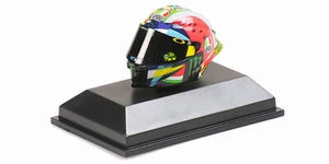 Minichamps 1:8 HELMET AGV VALENTINO ROSSI MOTOGP MISANO 2019 - 399190096 - Imagen 1 de 2