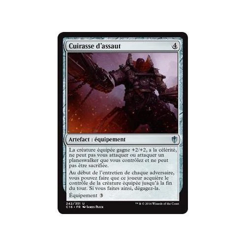 Mtg Magic: Playset (4x) Assault Cuirass Commander 2016 Vf - Image 1 of 1