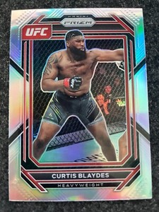 2023 UFC PANINI PRIZM # 135 Curtis Blaydes Silver
