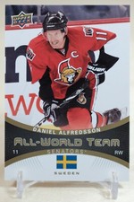 Daniel Alfredsson 2010-11 Upper Deck All-World Team #AW-27 Ottawa Senators