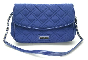 Vera Bradley kleine Damenhandtasche in der Farbe Marineblau. Aus Mikrofaser. EX - Bild 1 von 4