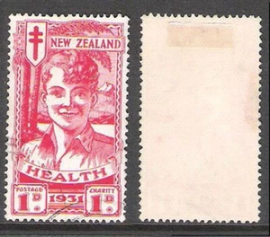 NEW ZEALAND HEALTH 1931 1d RED BOY USED (F) - Picture 1 of 1