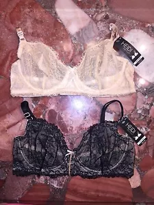 Neu mit Etikett Heidi Klum Damen-BH Intim Natural Lift französische Spitze ungefüttert UW - Bild 1 von 6