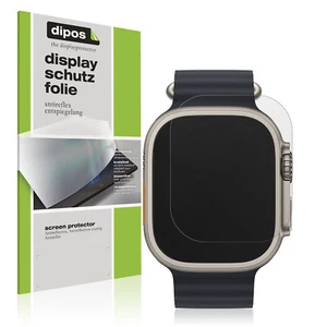 2x folia ochronna do Apple Watch Ultra matowa folia ochronna na wyświetlacz folia wyświetlacz - Zdjęcie 1 z 4
