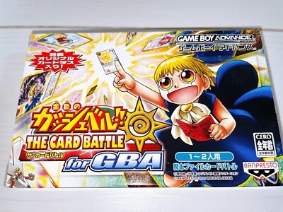 KONJIKI NO GASH BELL The Card Battle Gameboy Advance Nintendo gba new - Image 1 of 4